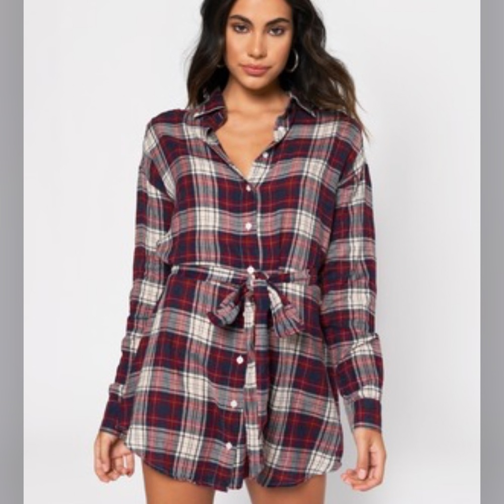 ❤️NWT TOBI Flannel Dress ❤️